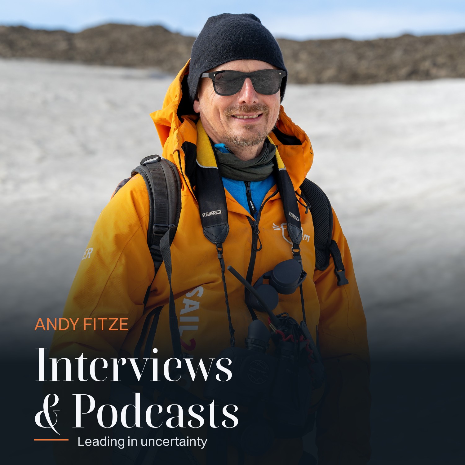 Andy Fitze in the Arctic